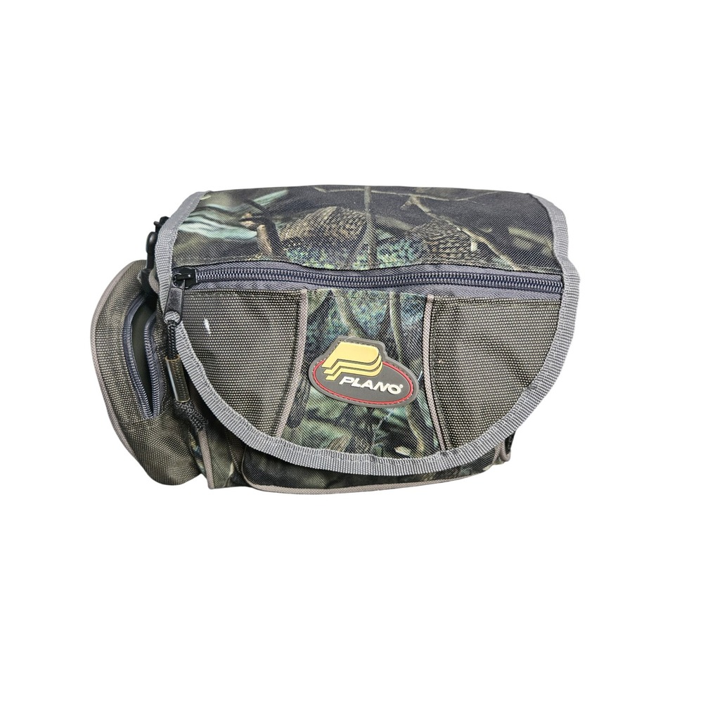 Plano Tackle Bag Unisex Small Camo Fishing Waist Pack Adjustable Strap Pockets